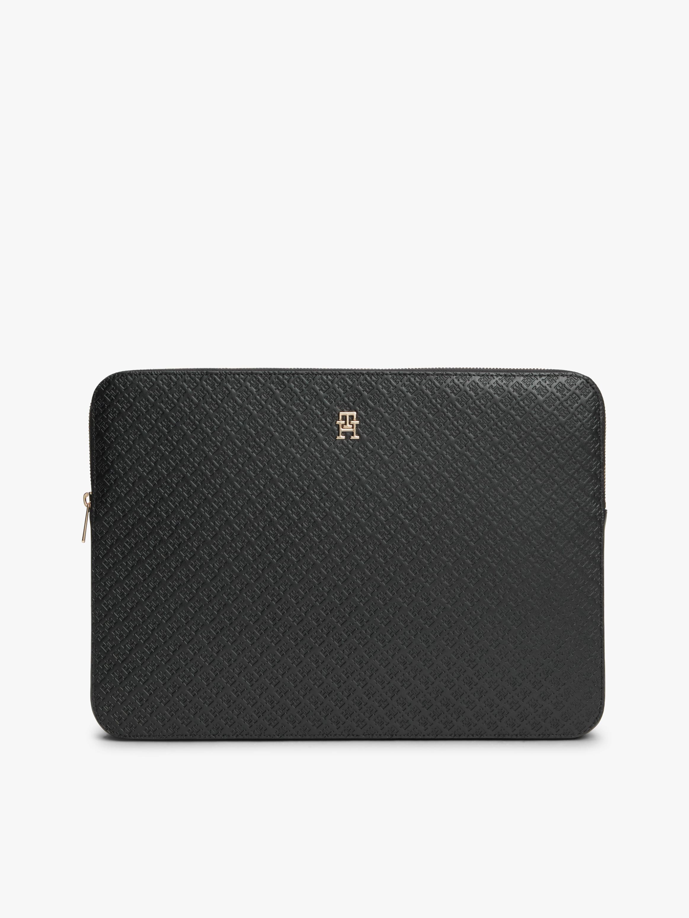 حقيبة لابتوب بنسيج بارز من مجموعة Hilfiger Icon